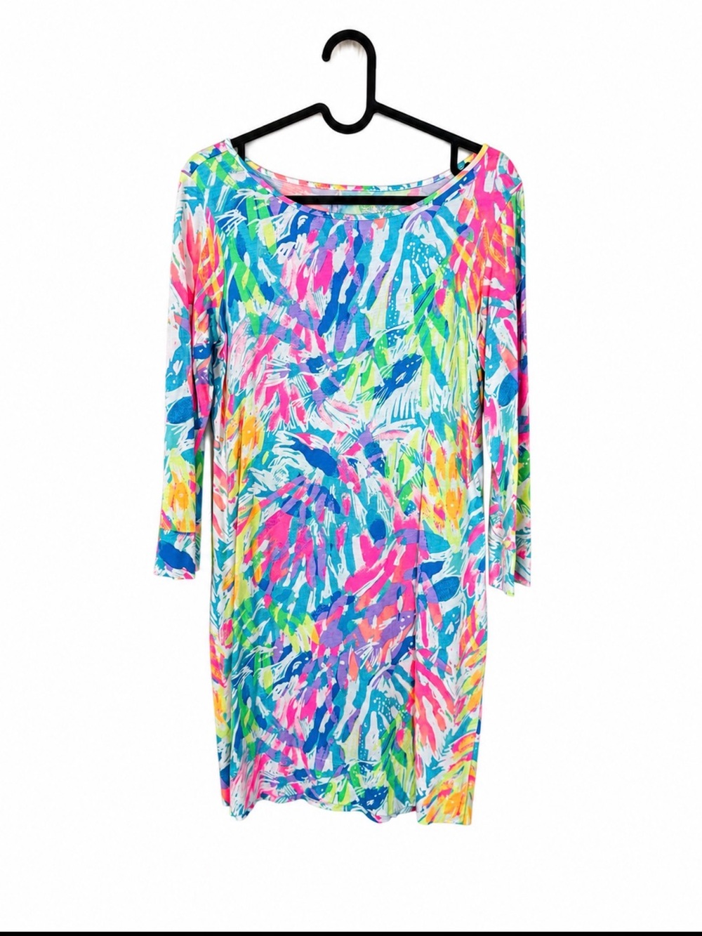 Lilly Pulitzer Vibrant Multicolor Tropical-Print Swim Coverup